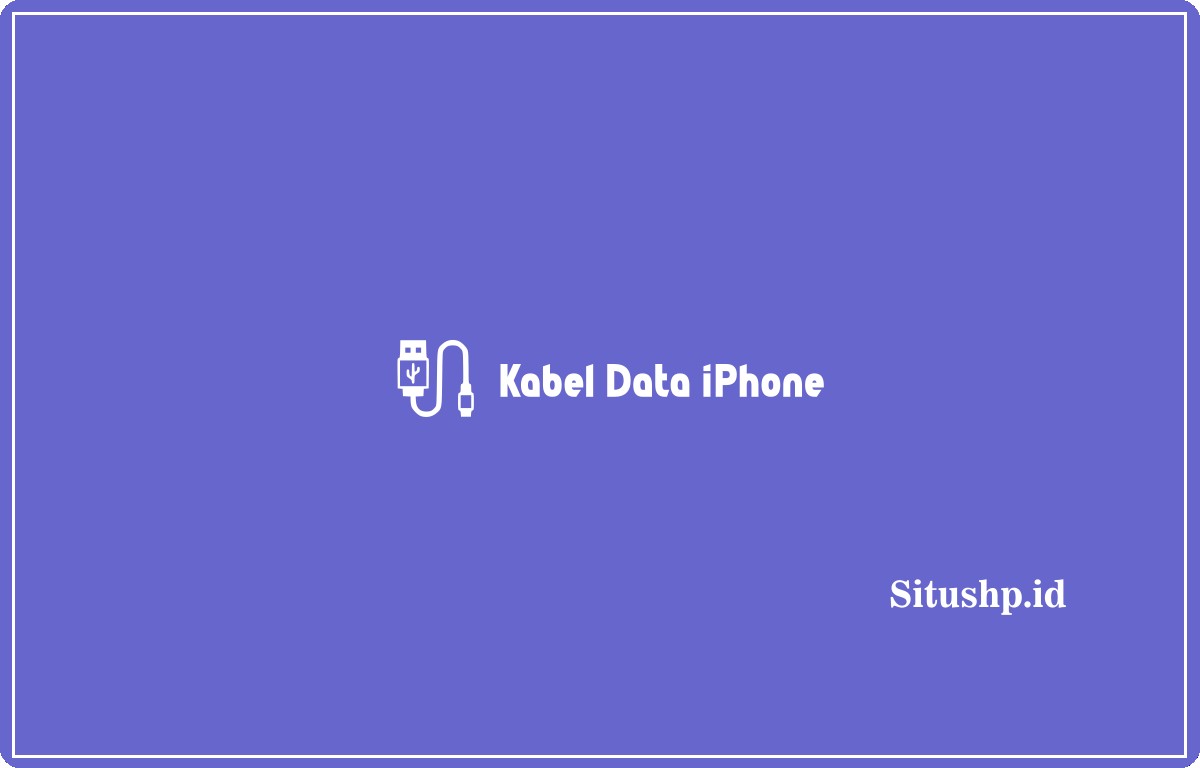 Kabel Data iPhon