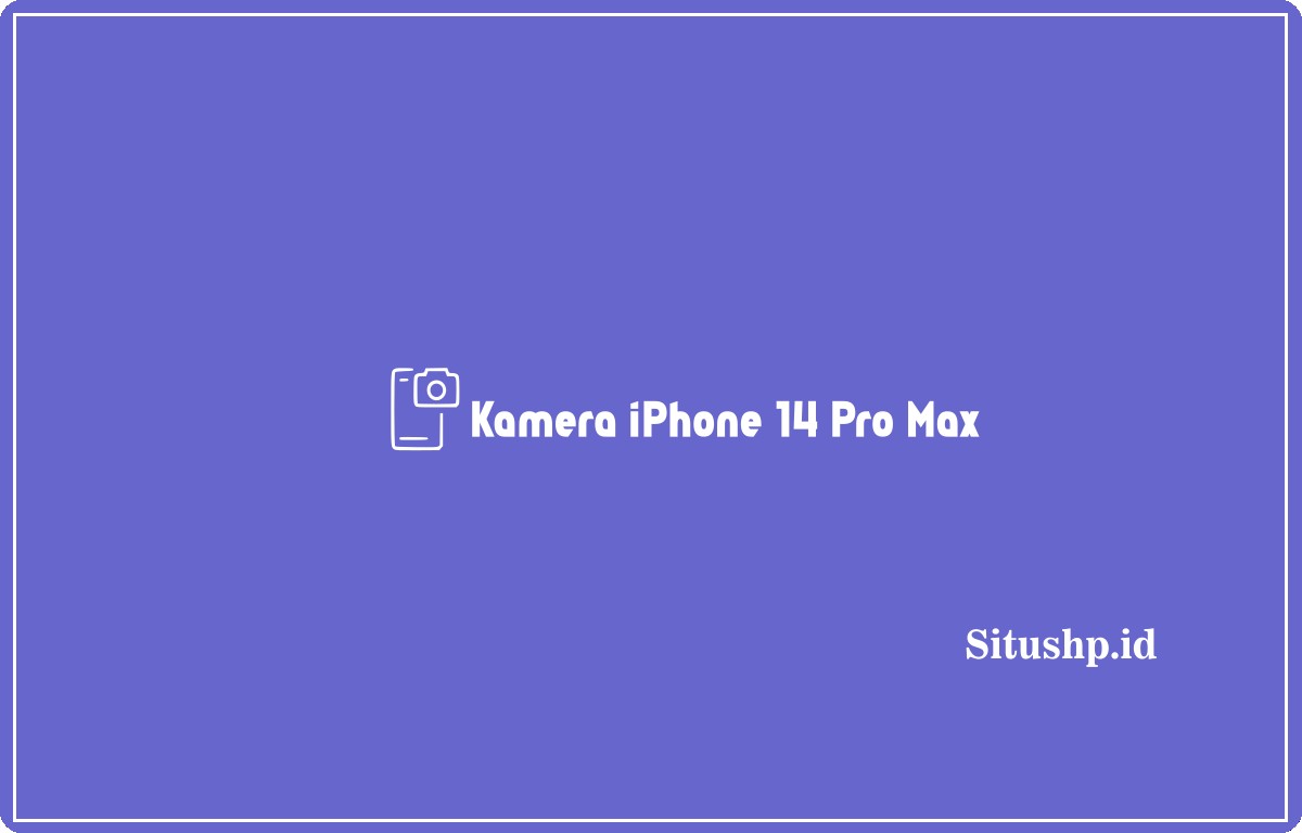 kamera iPhone 14 Pro Max