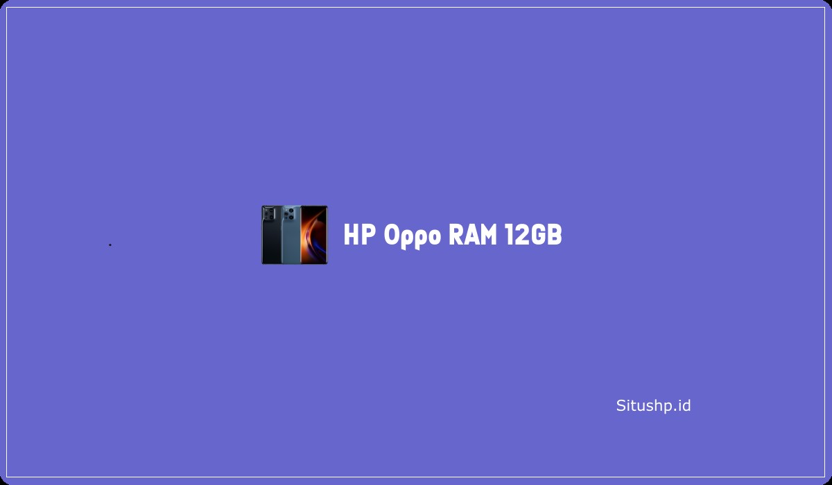 HP Oppo RAM 12GB