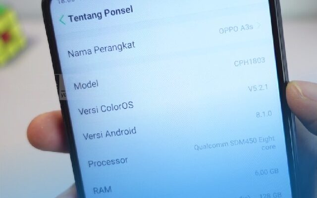 Cara Cek IMEI Oppo A3s